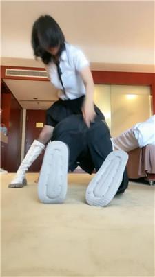 【妲己】丝袜塞嘴/骑马/长靴踩虐/裸足狂舔 bf45673