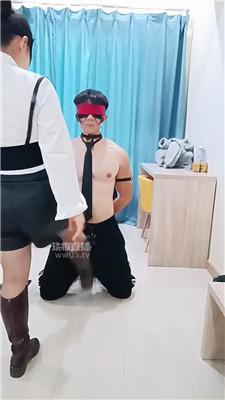 【笑笑】面具女神长靴黑丝虐 JS251109-6
