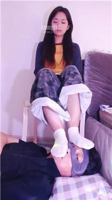 【洛芯】原味白袜捂脸窒息 JS260608-28