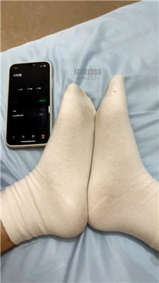 【敢敢】脏臭白袜计时寸止    260818-3