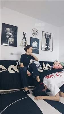 【小白袜控】下班回家暴揍男友狗   JS260909-20