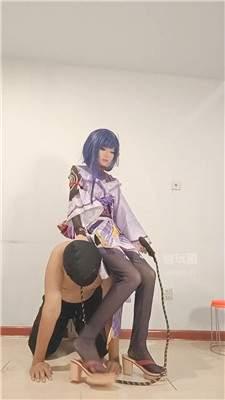 【美少女战士】雷电将军调教贱狗cos二次元 bf64913