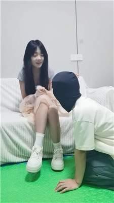 【小粥】纹身小妹玩小骚狗   JS260921-25