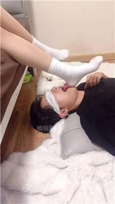 【生菜】肉丝白棉袜深喉专场   JS260921-34